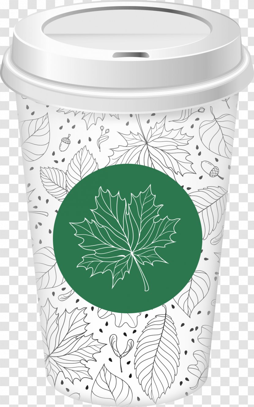 Pumpkin Spice Latte Mug Starbucks Planning - Green Transparent PNG