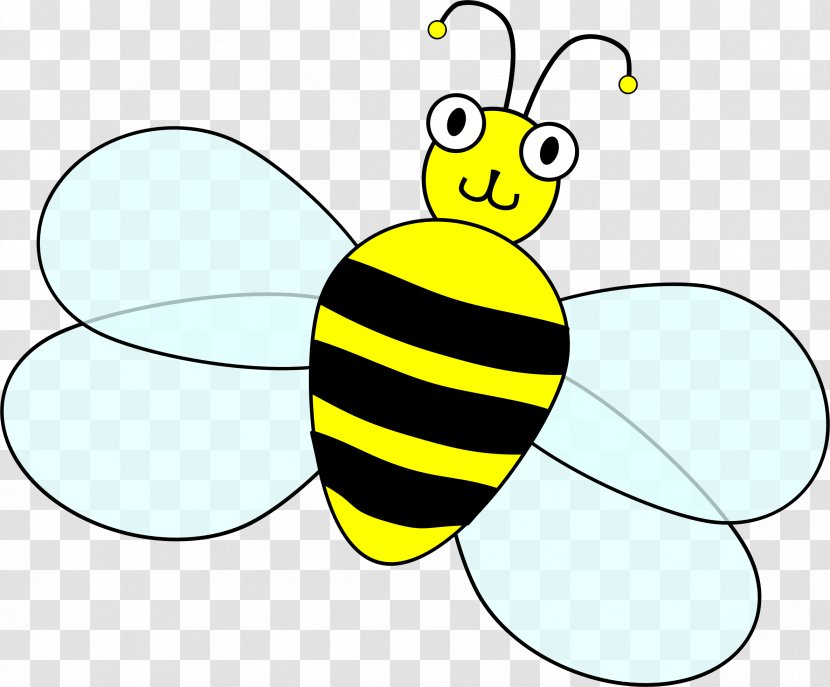 Honey Bee Clip Art - Worker - BUMBLEBEE Transparent PNG