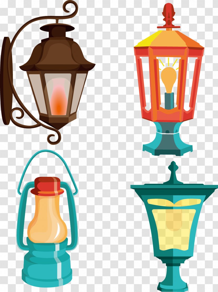 Street Light Lamp - All Kinds Of Lights Transparent PNG