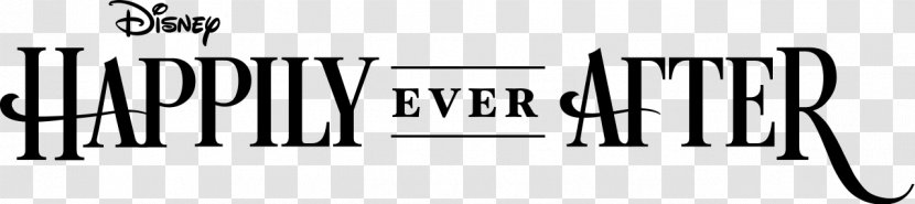 Logo Happily Ever After Brand - Monochrome Transparent PNG