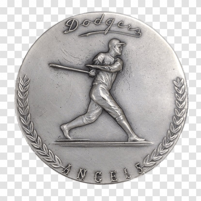 Rocky Mountain Coin Medal Dodger Stadium Metal - Silver Transparent PNG