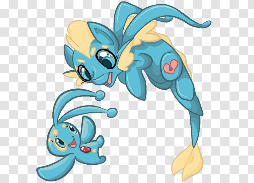 Manaphy Pony Pokémon Ranger Clip Art - Pokemon Transparent PNG