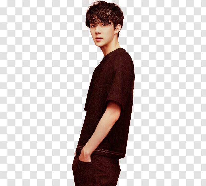 Sehun EXO-K Skin - Sleeve - T Shirt Transparent PNG