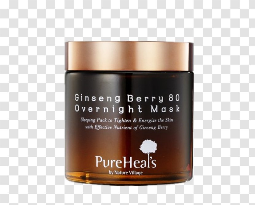 Cream Facial Berry Asian Ginseng Mask - Auglis - Belle Hee Poem Sleep Transparent PNG