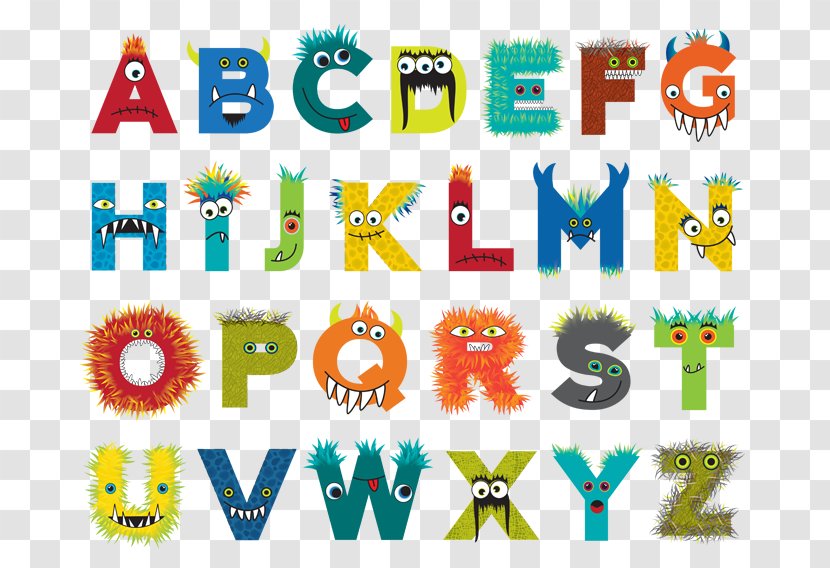 The Monster Alphabet Letter Clip Art - Technology Transparent PNG