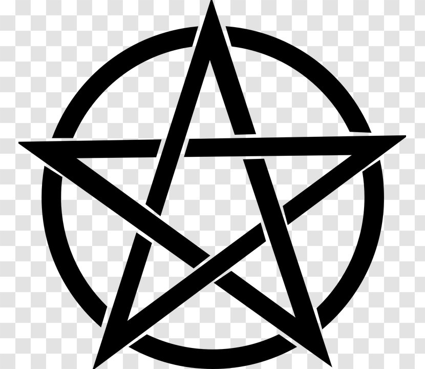 Pentacle Pentagram Wicca Clip Art - Magic - Wiccanhd Transparent PNG