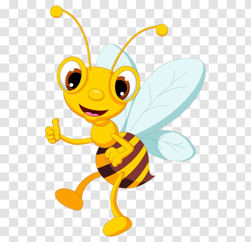 Bumblebee Honey Bee Clip Art - Invertebrate - Cute Transparent PNG
