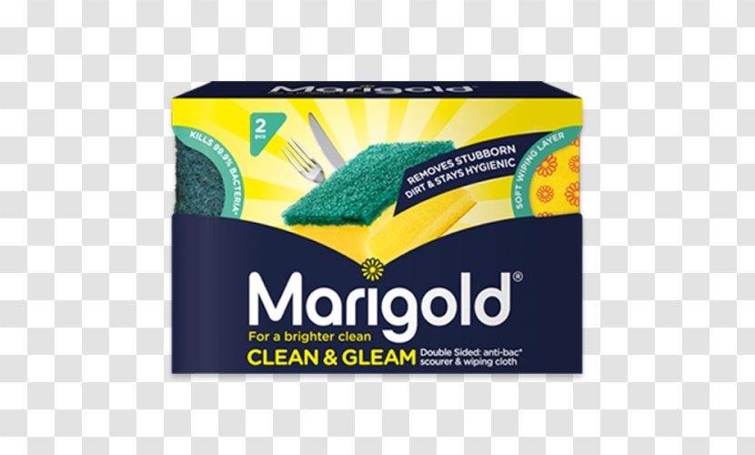 Spring Cleaning Scouring Pad Non-stick Surface Tool - Marigold Transparent PNG