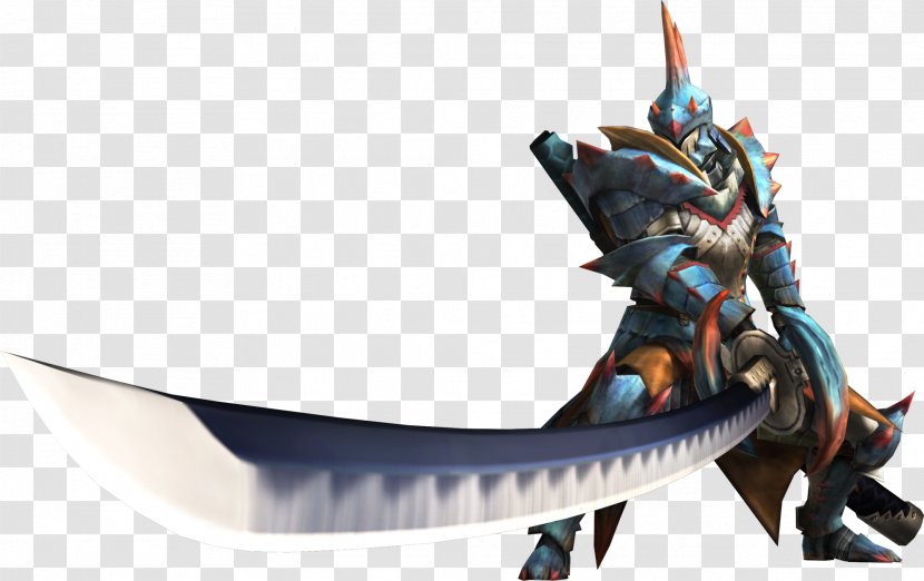 Monster Hunter Tri Portable 3rd Wii 4 - Weapon Transparent PNG