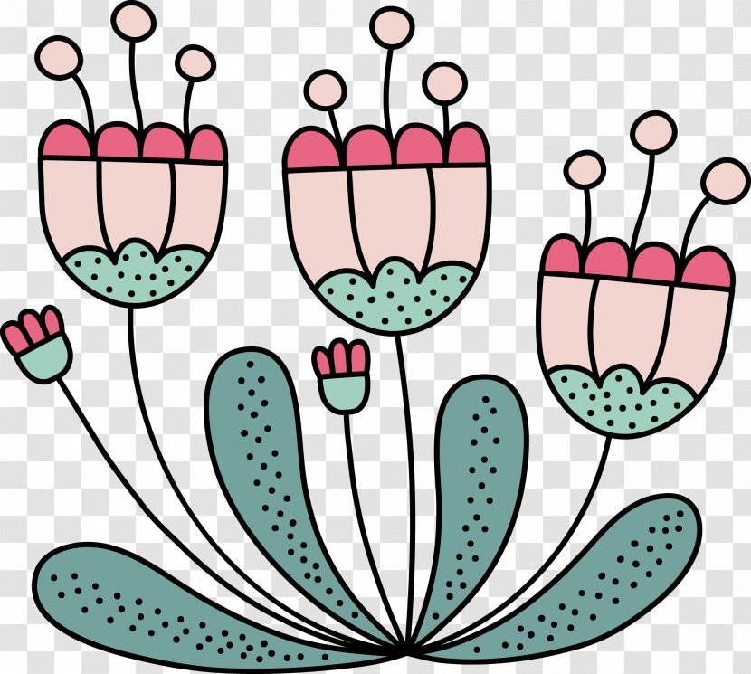 Food Finger Flowering Plant Clip Art - Flower - Line Transparent PNG