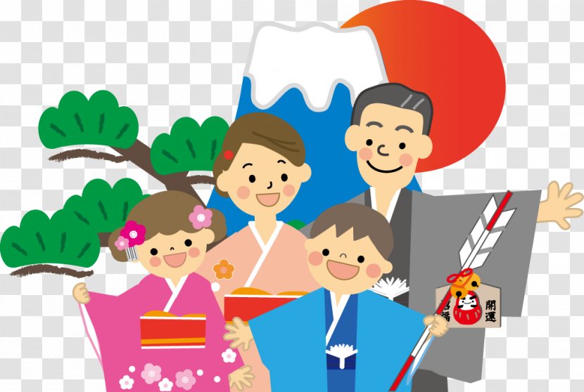 Japanese New Year Year's Day Clip Art - Party - Pictures Of Years Transparent PNG