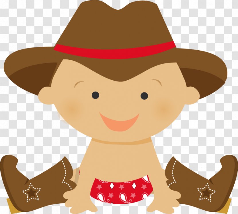 Cowboy Infant Clip Art - Hat - Cowgirl Transparent PNG