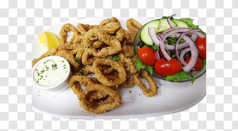 Onion Ring Squid As Food Barbecue Fast Fried Clams - Fish Fry Transparent PNG