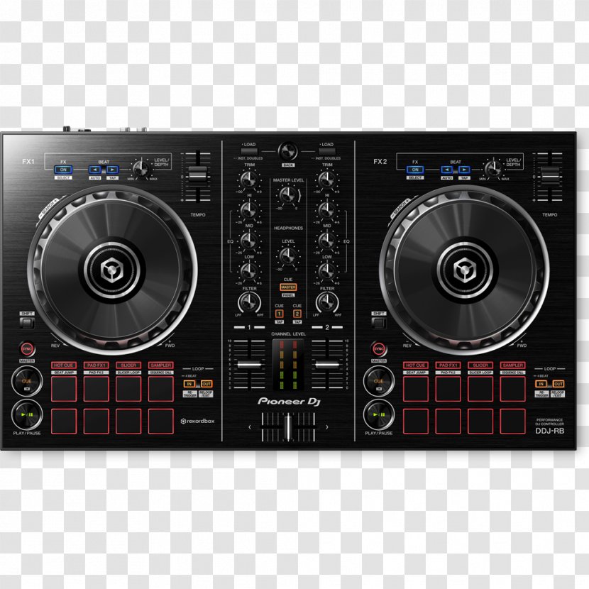 DJ Controller Disc Jockey Pioneer Audio Mixers - Cdj - Sb. Transparent PNG