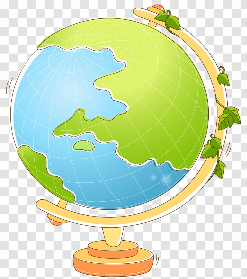 Globe Clip Art - Cartoon Transparent PNG