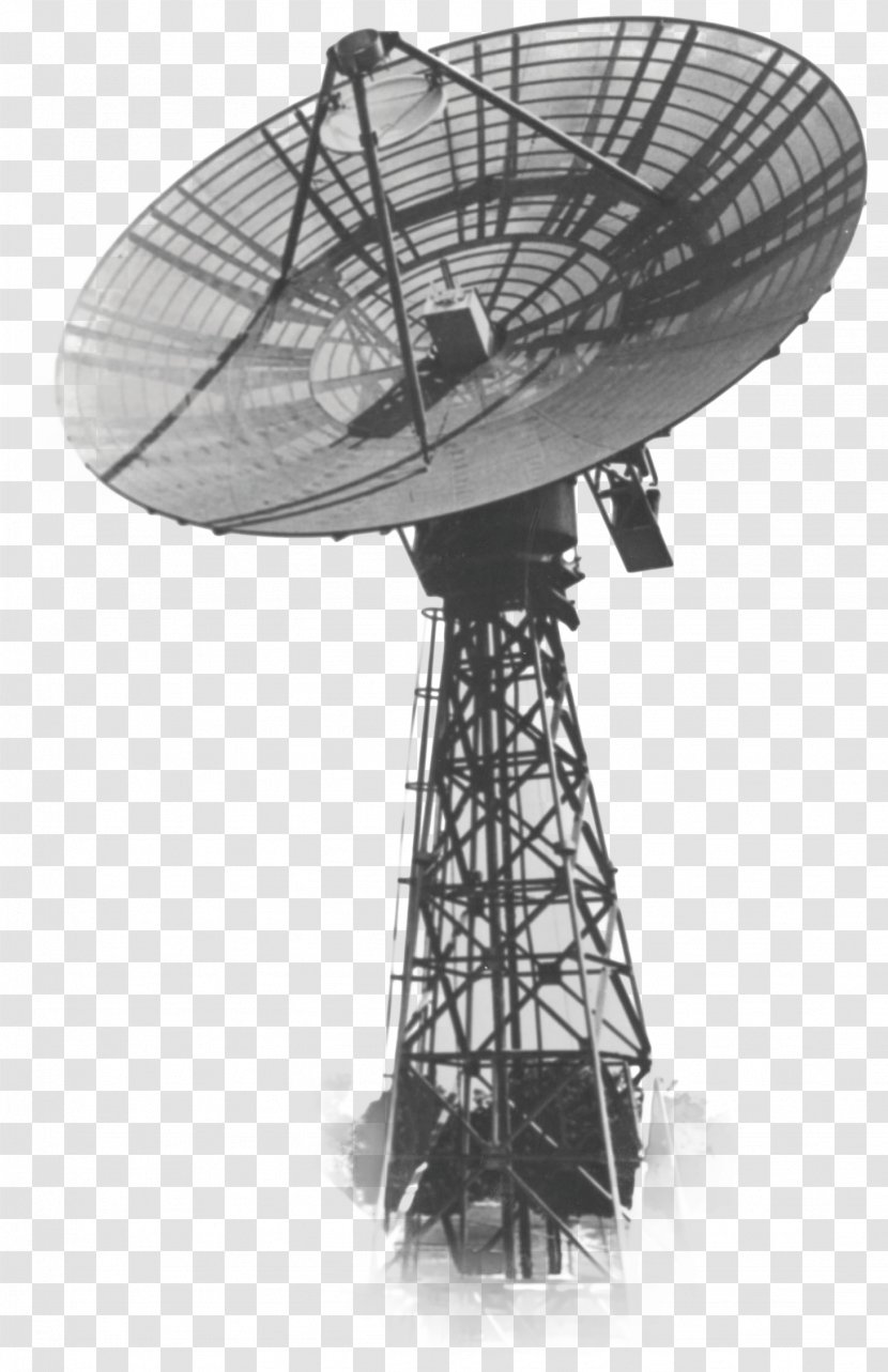 Relay Program Communications Satellite Low Earth Orbit 2 - Black And White - Sighting Telescope Transparent PNG