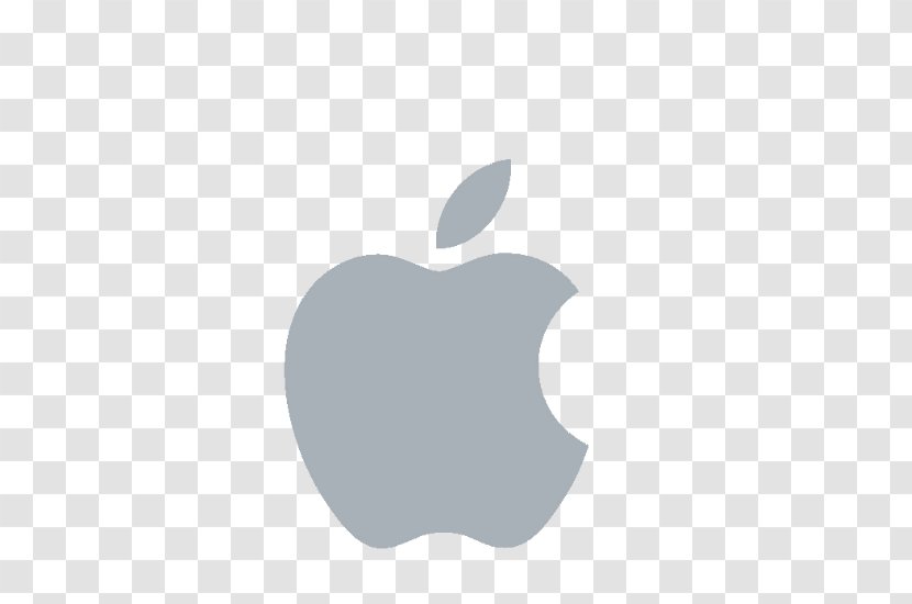 Logo MacOS Apple - Black And White Transparent PNG