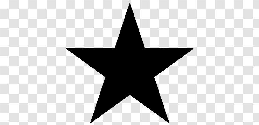 Five-pointed Star Barnstar Clip Art - David Bowie Transparent PNG