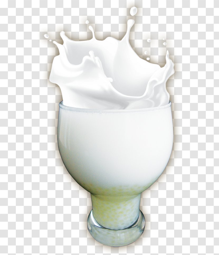 Ice Cream Milk Drink - Tableware Transparent PNG