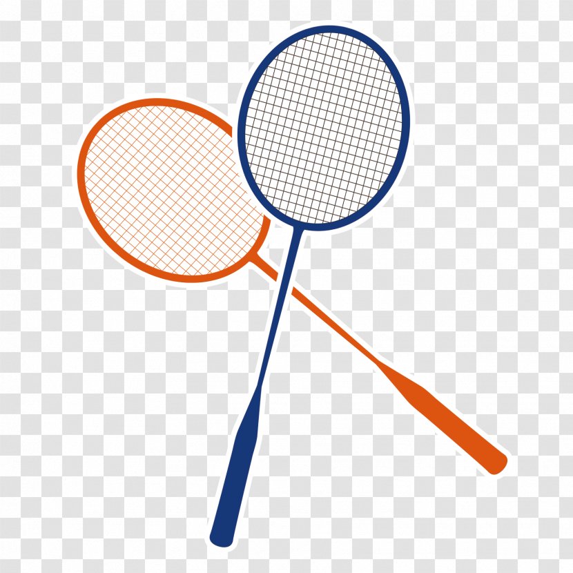 Badmintonracket - Shuttlecock - Badminton Racket Vector Material Transparent PNG