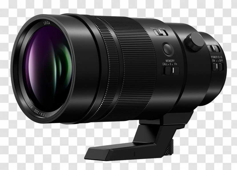 Lumix G Micro System Panasonic Leica DG Elmarit 200mm F/2.8 POWER O.I.S. Lens Camera Four Thirds Transparent PNG
