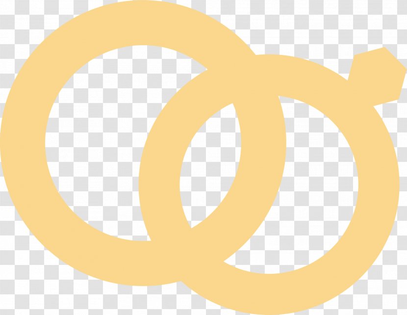 Brand Yellow Font - Symbol - Concise Ring Transparent PNG