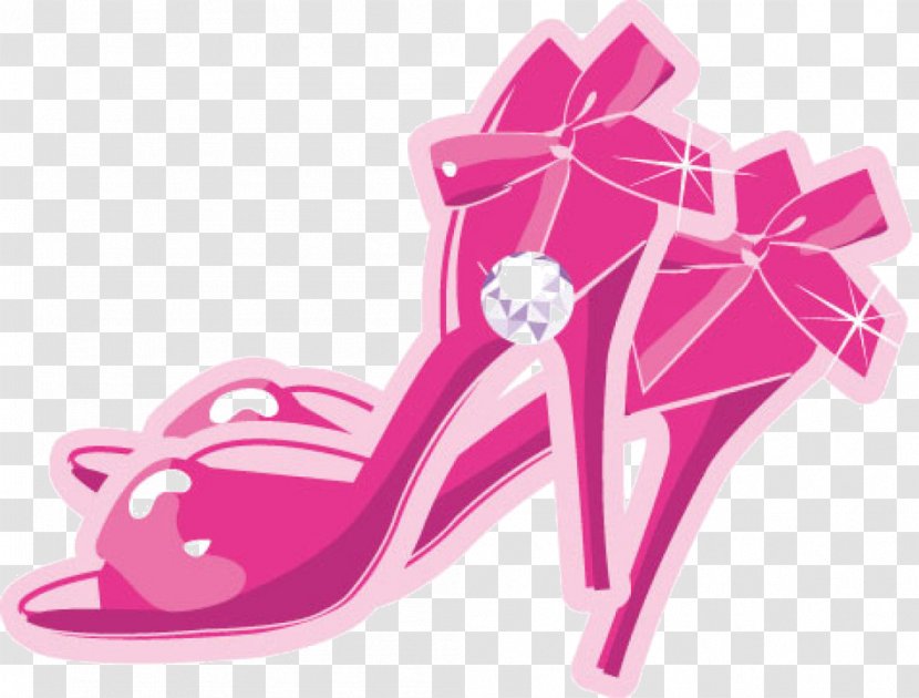 High-heeled Shoe Pink Image - Red High Heels - Chaussure Transparent PNG