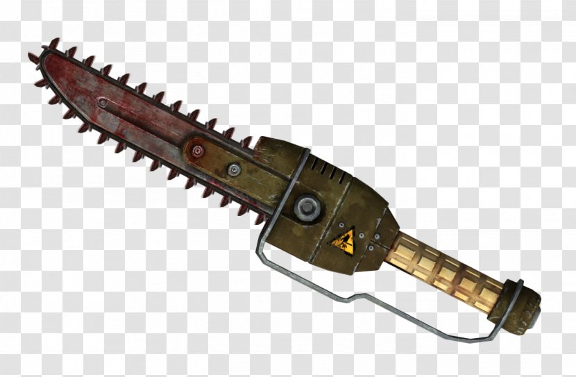 Fallout: New Vegas Fallout 3 4 Melee Weapon - Mod - Chainsaw Transparent PNG