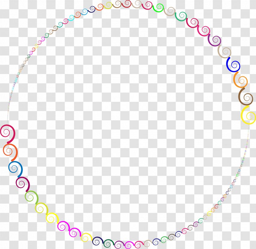 Circle Line Point Area Body Jewellery - Circular Transparent PNG