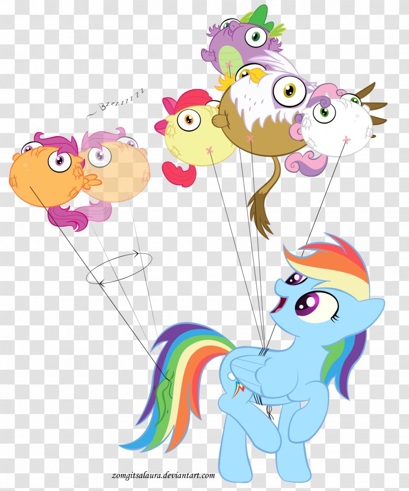 My Little Pony Rainbow Dash Pegasus Rarity - Flower - Yellow Moon Cake Transparent PNG