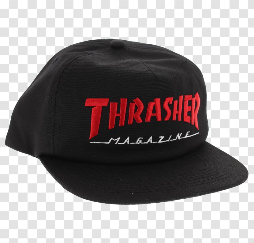 Baseball Cap Thrasher Two Tone Mag Logo Hat Snapback - Sky Peace Transparent PNG