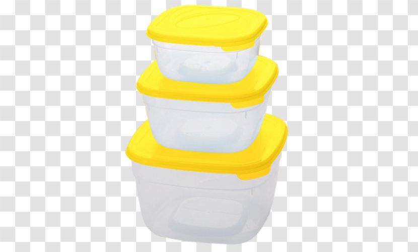Food Storage Containers Yellow Plastic Tableware Lid - Home Accessories Transparent PNG
