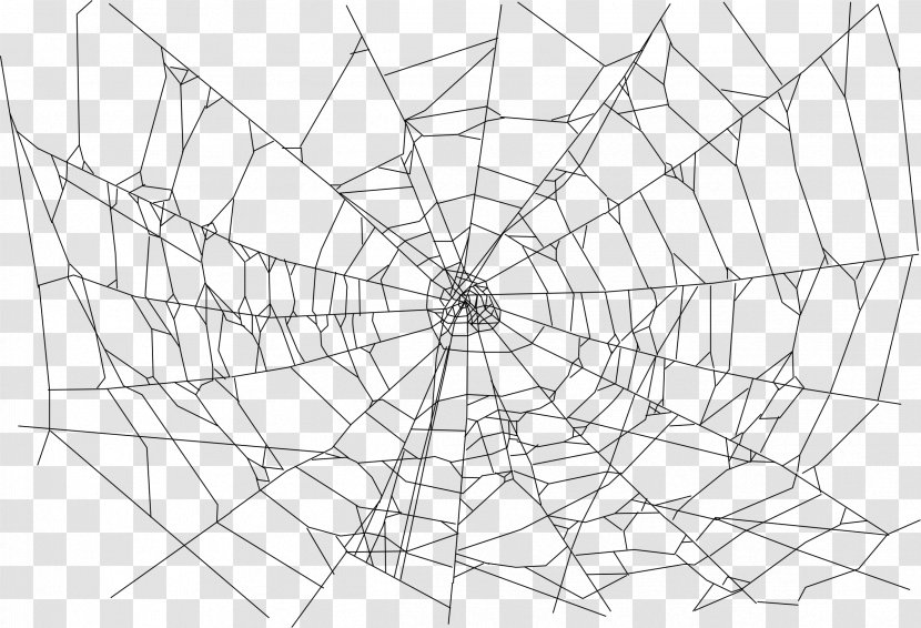 Spider-Man Spider Web Clip Art - Line Transparent PNG
