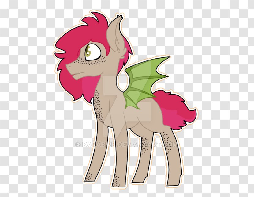 Horse Pony Mammal - Heart - Dragon Fruit Transparent PNG