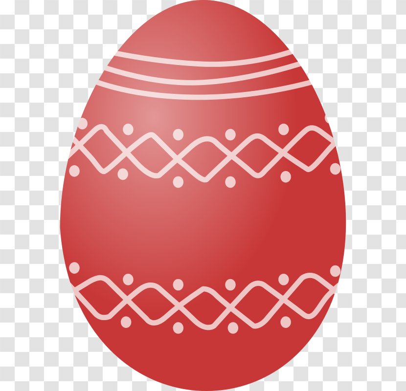 Easter Egg Basket Clip Art - Red Transparent PNG