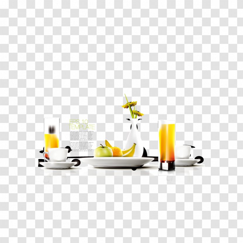 Juice Breakfast - Drinkware - Afternoon Tea Transparent PNG
