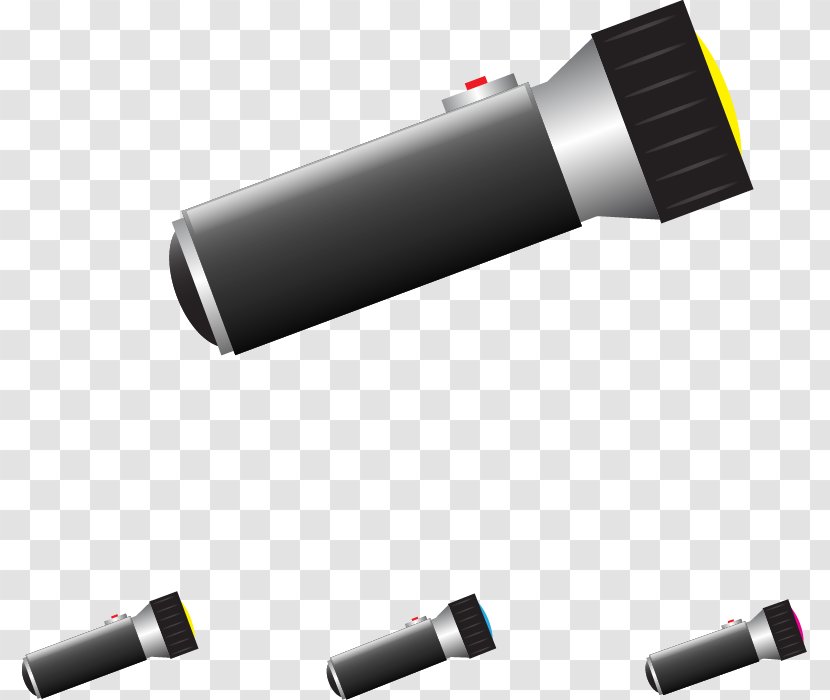 Flashlight Euclidean Vector Clip Art - Technology Transparent PNG