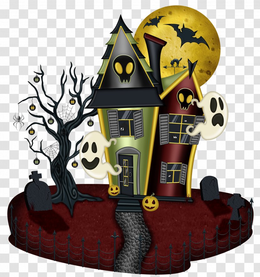 Halloween Hayride Clip Art - House Large Picture Transparent PNG