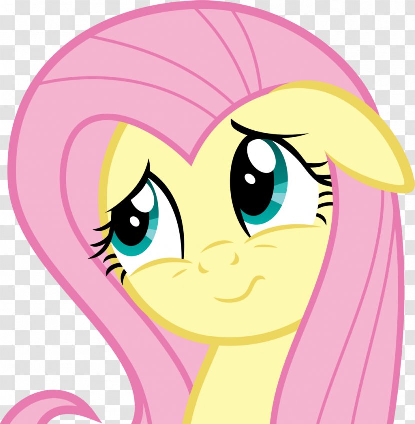 Fluttershy Applejack Pinkie Pie Rarity Twilight Sparkle - Silhouette - Face Transparent PNG