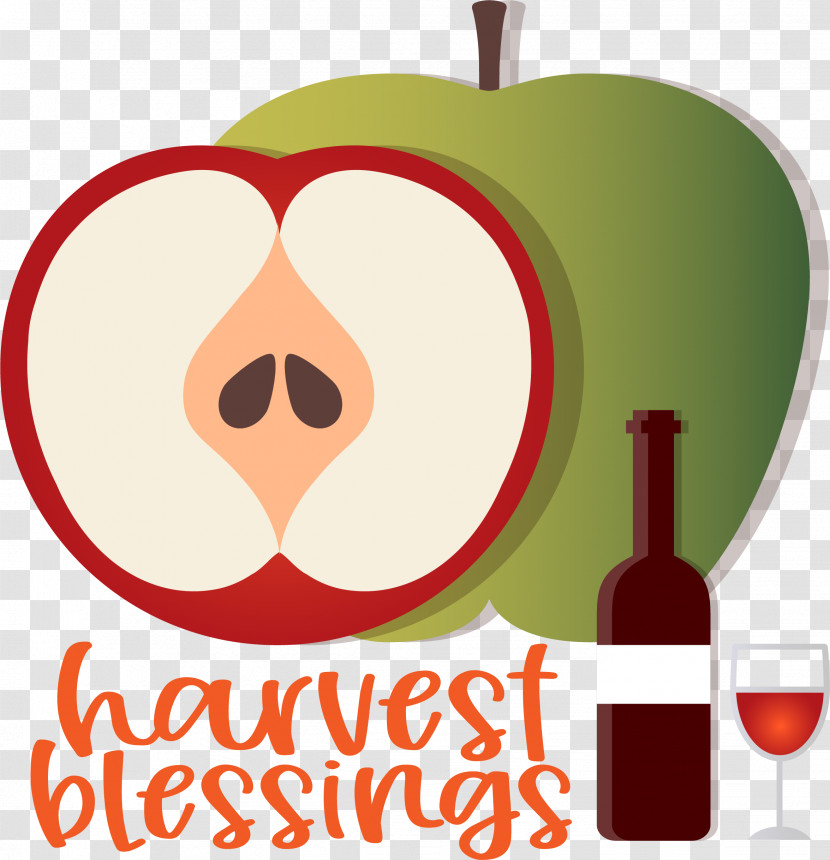 Harvest Blessings Thanksgiving Autumn Transparent PNG