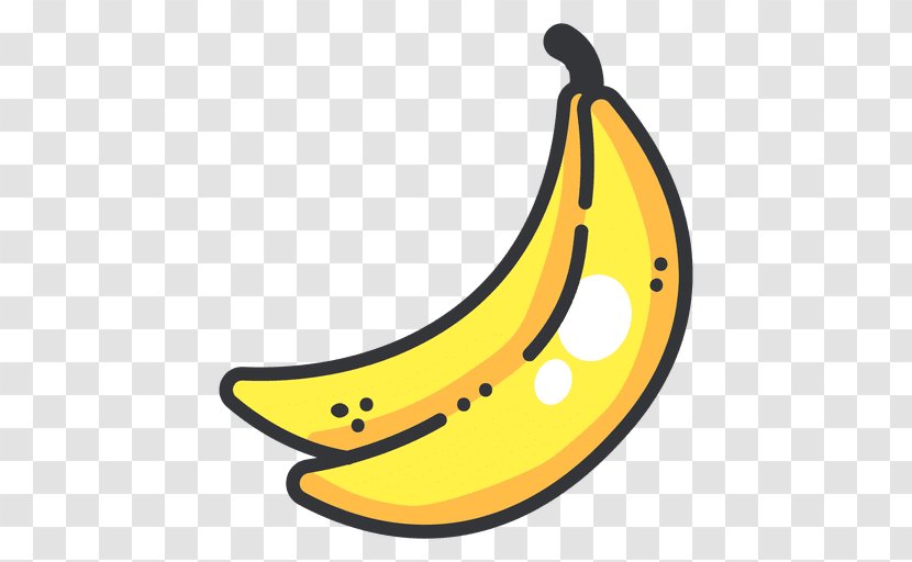 Banana Vector Split Fruit - Information Transparent PNG