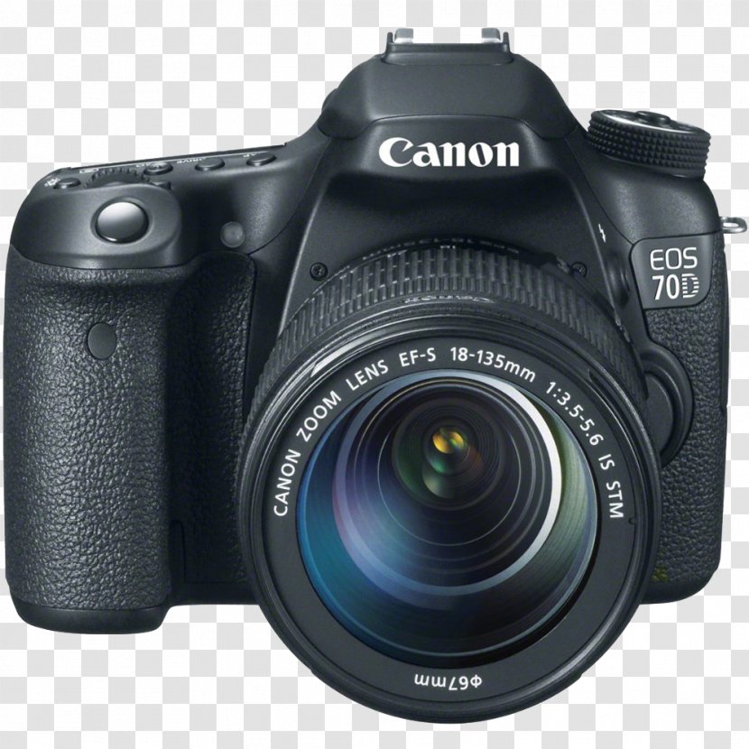 Canon EOS 70D EF-S 18–135mm Lens 80D Mount 18–55mm - Ef 18135mm F 3556 Goal - Camera Transparent PNG