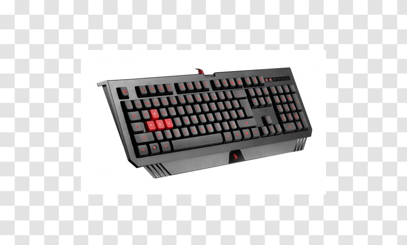 Computer Keyboard A4Tech Gaming Keypad Mouse Backlight - Headphones Transparent PNG