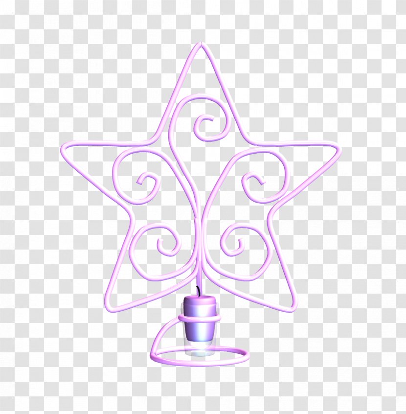 Lilac Violet Purple Line Symmetry - Heart Transparent PNG