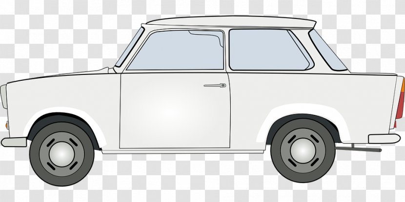 Trabant 601 Car East Germany - Automotive Exterior - Cartoon Transparent PNG