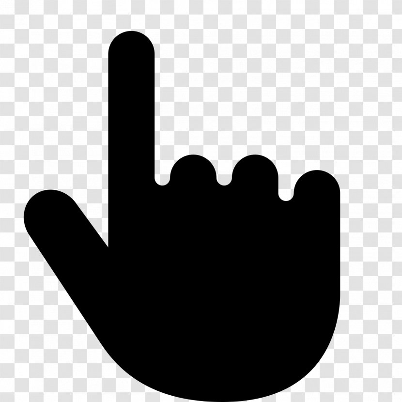 Computer Mouse Pointer Cursor - Hand Transparent PNG