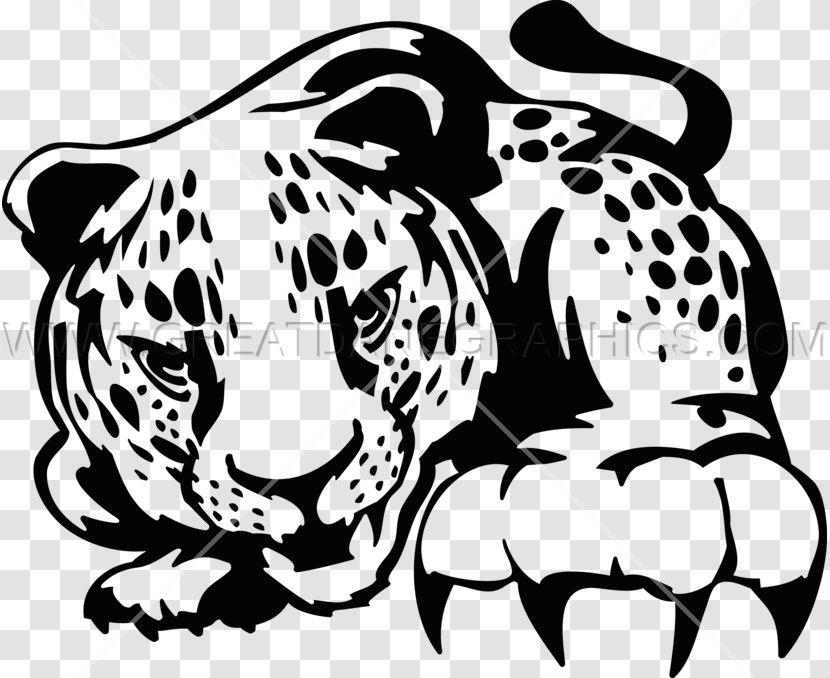 Jaguar Cheetah Leopard Tiger Clip Art - Animal Print Transparent PNG