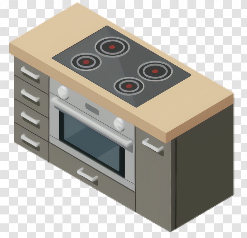 Kitchen Cartoon - Home Appliance - Machine Technology Transparent PNG