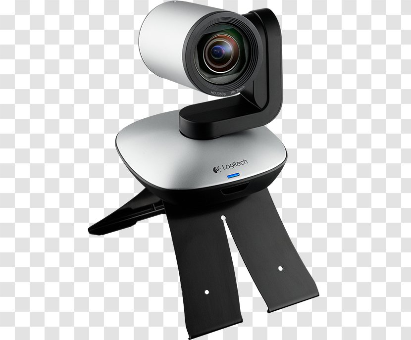 Pan–tilt–zoom Camera Full HD Webcam 1920 X 1080 Pix Logitech PTZ Pro Stand 1080p USB Transparent PNG