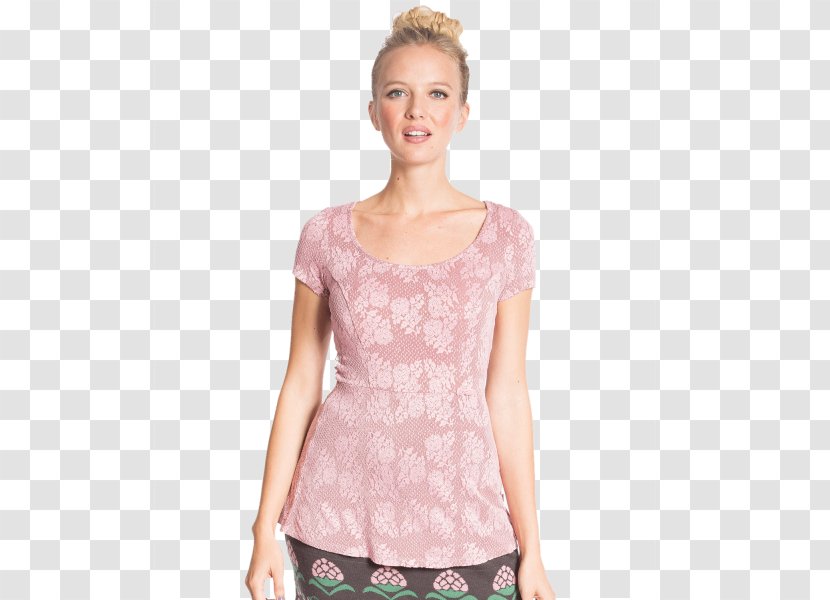 Long-sleeved T-shirt Clothing Blouse - Flower - Fold Clothes Transparent PNG